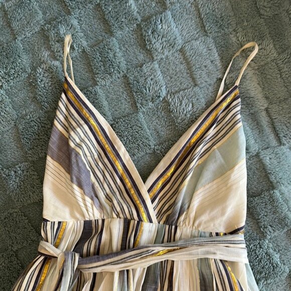 Banana Republic White Cream Spaghetti Strap Mini Sundress - Picture 2 of 9